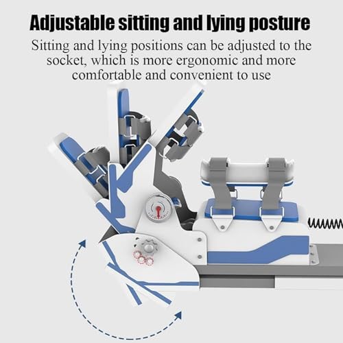 Image of Ankle rehabilitation device, electric ankle extension trainer, plantar flexion (40) + dorsiflexion (40) full-angle training, suitable for ligament injury, fracture, ankle muscle strain(Automatic)