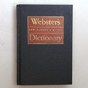 Hardcover Comic Webster's New School & Office Dictionary Book
