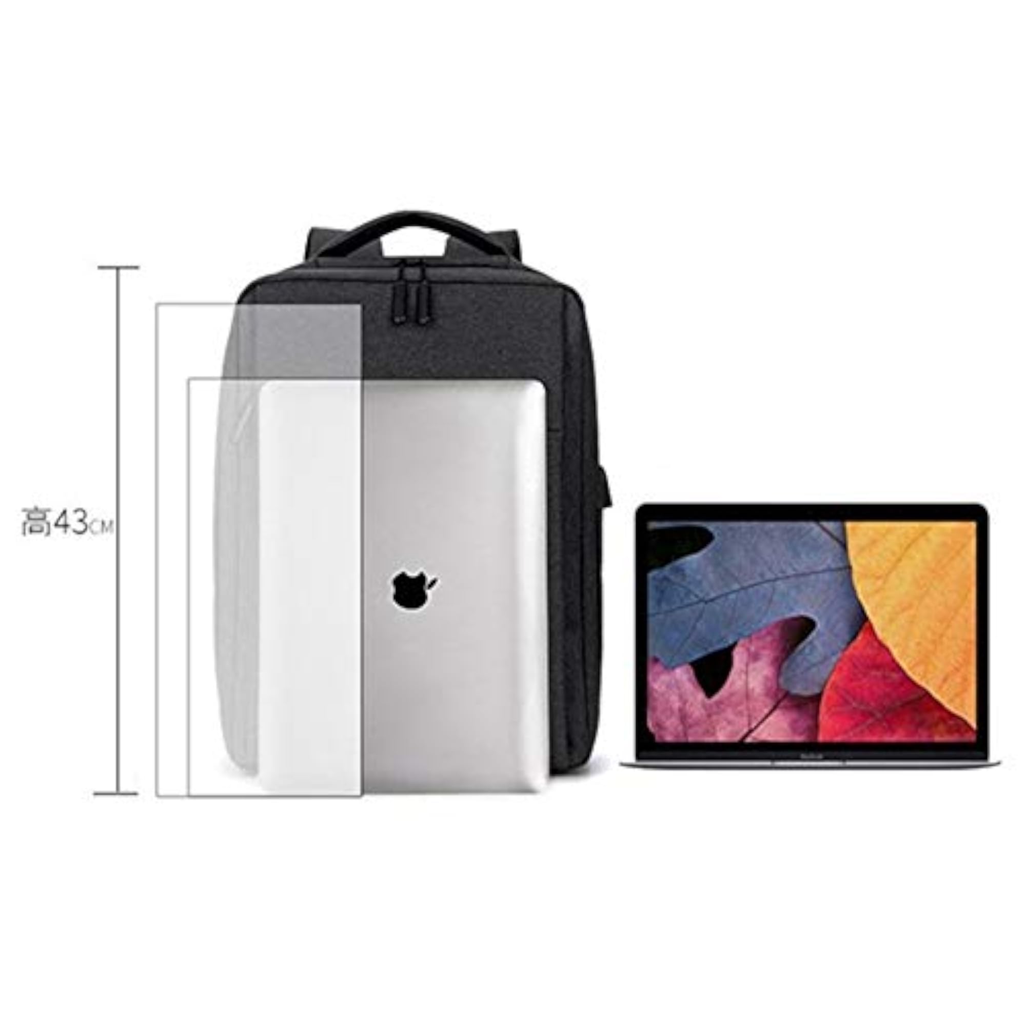 Simple Student Travel Computer Backpack