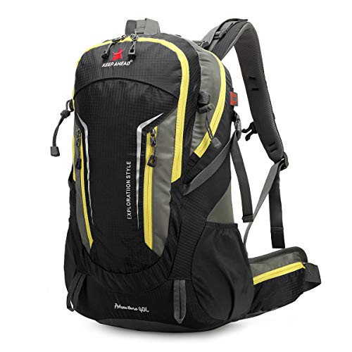 Local Lion Mochila de montanha acampada 40 L ao ar livre impermeável vasos de caminhada campismo viagem homens mulheres unissexo de nylon