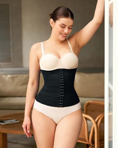 LODAY Waist Trainer for Women Corset Shapewear Tummy Control Faja Body Shaper Waist Cincher4