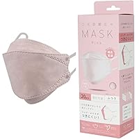 Amazon.co.jp: 富士 口元空間広々マスク ピンク : 産業・研究
