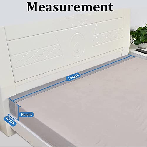 Relleno para grietas de cama bloqueador de objetos perdidos y extensor de colchón de 120cm 4