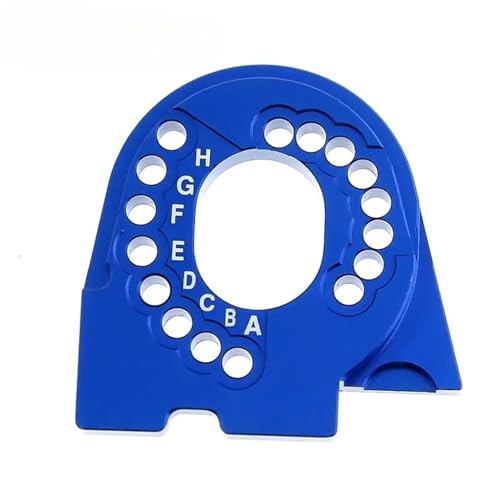 RC��������̎� For Traxxas For TRX4 For TRX6 1/10 �������[�^�[�}�E���g�v���[�g 8290 8290R 8290X RC �N���[���[�Ԃ̃A�b�v�O���[�h���i�A�N�Z�T���[(Blue)