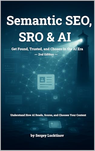Semantic Seo, Sro &Amp; Ai - Get Found, Trusted, And Chosen In The Ai Era.: Understand How Ai Reads, Scores, And Chooses Your Content