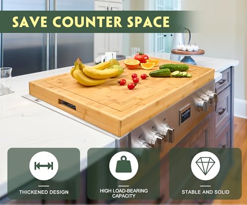 Noodle-Board-Stove-Cover-for-Gas-Stove-30L-x-22W-x-248-Stove-Cover-with-Juice-Grooves-Bamboo-Cutting-Board-Stove-Top-Covers-for-Electric-Stove-Wooden-Tray-with-Handles
