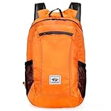 Mochila Ultraleve Dobrável Resistente à Água, Portátil Embalável para Caminhada, Viagens, Acampamento e Atividades ao Ar Livre – Unissex