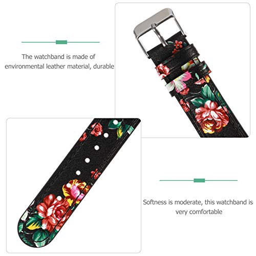 VILLCASE Compatível para Galaxy Sm Vermelho-R810 Faixa de Relógio Inteligente Relógio de Pulso Pulse