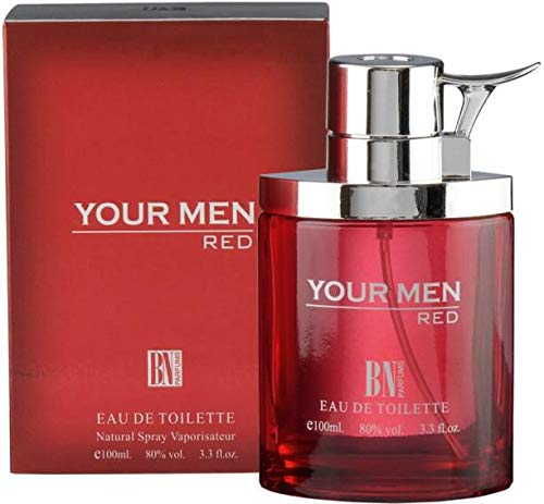 BN Parfums Your Men Red Perfume For Men , Eau De Toilette – 100 Ml