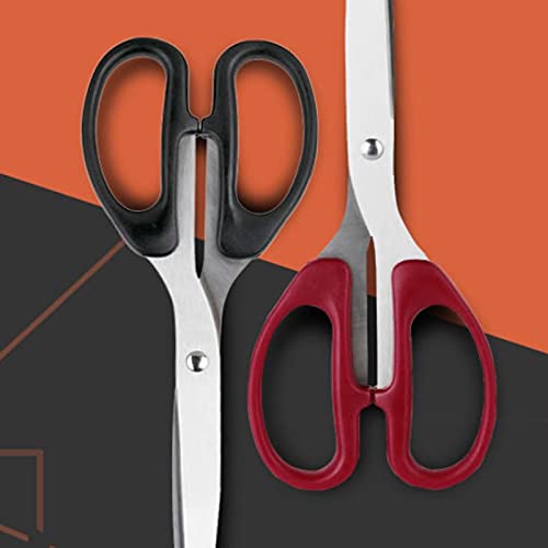 Tijeras de Oficina Tijeras de Mano, adecuadas para Bricolaje, Suministros de Oficina Seguros y multifuncionales, afiladas, tamaño: 178 × 6 m