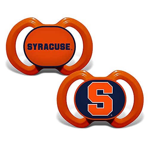 Image of Baby Fanatic Baby Pacifier 2-Pack - NCAA Syracuse Orange, Officially Licensed, BPA Free