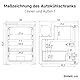 AAOBOSI 45L Kompressor Kühlbox, Wohnmobil Kühlschrank mit APP-Steuerung, 12/24V DC, Kühlbox Auto mit LED-Leuchten, bis -20℃ Kompressor Kühlschrank für Auto, LKW, Boot, Reisemobil, Camping und Reisen