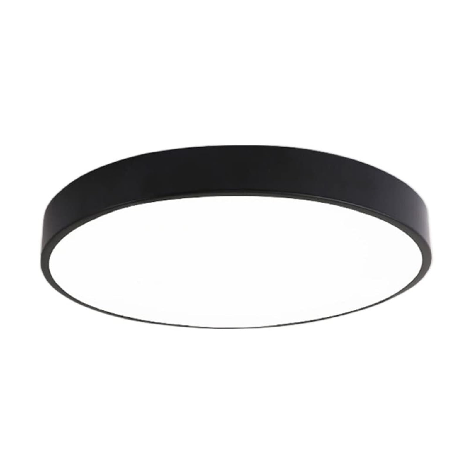 KHUKHU Macaron Creative LED Ceiling Lamp Round Thinness Ceiling Lights Modern Flush Mount Light Fixture Cool White 6000K Flat Modern Ceiling Light for Study,Corridor,Bedroom, Stairwell(A,30cm)