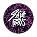 Kpop Demon Hunters Saja Boys Demon Pattern PopSockets Adhesive PopGrip