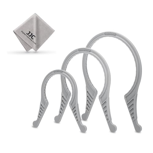 3-Pack Camera Lens Filter Wrench Kit, Fits 37-95mm Filters