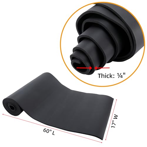 Image of Artilife Closed Cell Foam Roll, Easy to Cut into Foam Sheets & Foam Pads for Sound Insulation, Cushion & DIY Projects (1 /4 inch T x 17 inch W x 60 inch L)