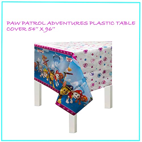 Paw Patrol Skye Girls Birthday Party Supplies And Decoration For 16: Banner, Plates, Cups, Napkins, Candle, Tablecover, Balloons, Loot Bags, (Hh-22) #TOP4