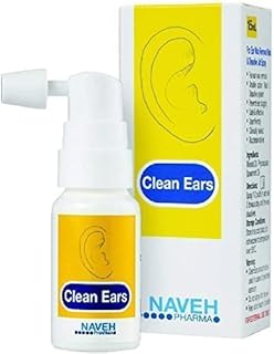 Sponsored Ad - Naveh Pharma CleanEars Earwax Removal Spray Ear Wax Softener Cleaner Ear Irrigation and Wax Dissolution – A...