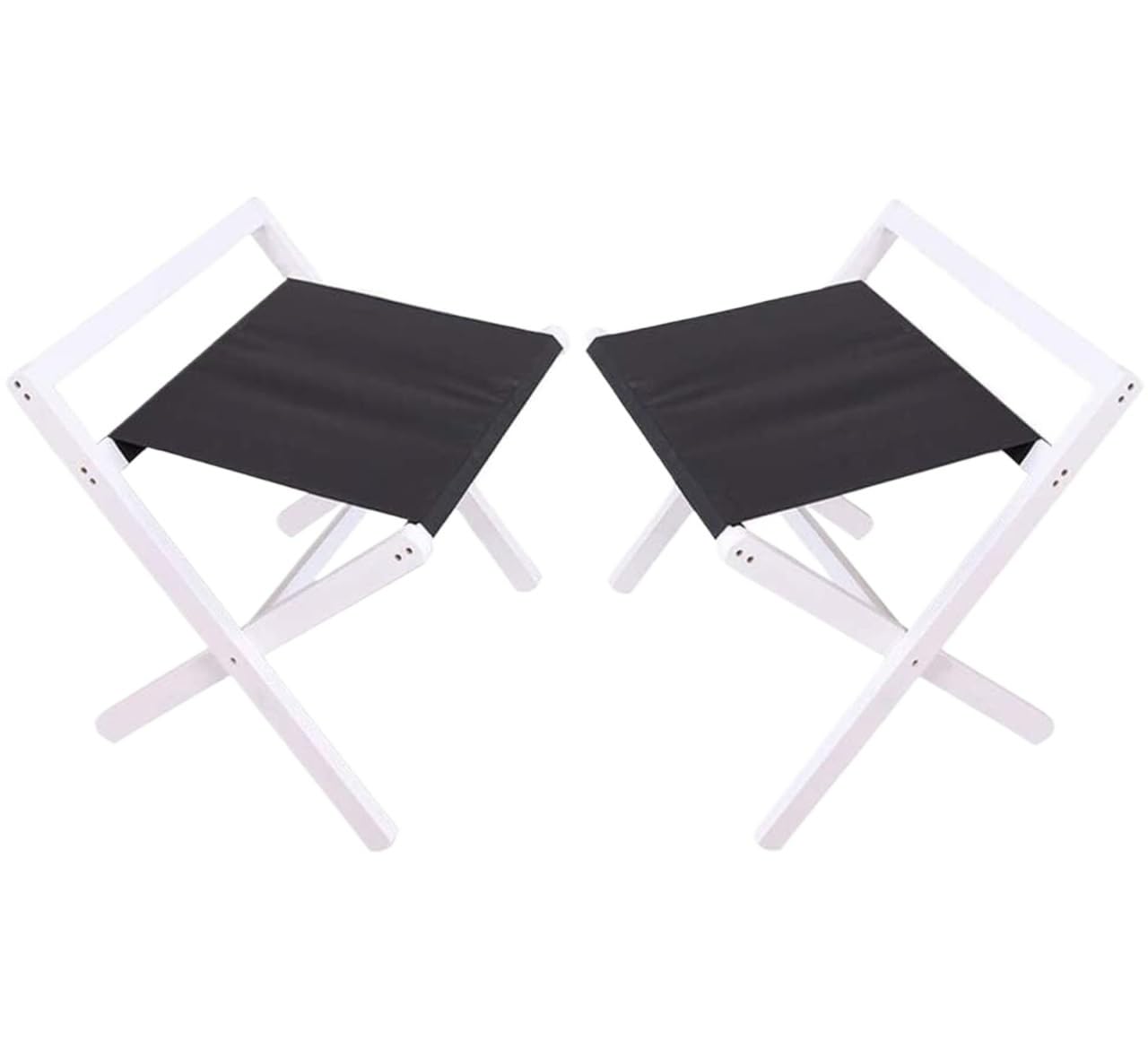 Porta Maletas Hogar Portaequipajes Plegable del Soporte De La Maleta con Una Sola Capa Madera Respaldo para El Hotel Portaequipajes Invitados(White)
