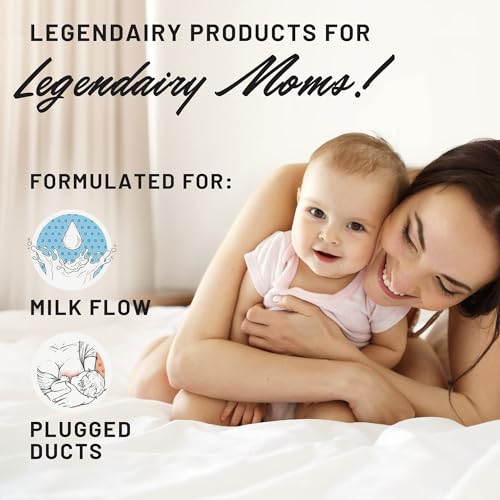 Legendairy Milk Sunflower Lecithin 1200mg, Lactation Support, Sunflower Lecithin Supplement for Clogged Milk Ducts, Made in USA, 200 Softgels - Image 6