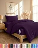 Utopia Bedding 3 Piezas Juego de Cama - Cama 90 (Azul Marino)