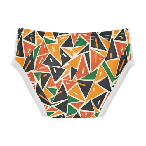 visesunny Boys Potty Training Underwear Geometric Triangle Figures Breathe Cotton Briefs Size 2T-8Y for Toddler2
