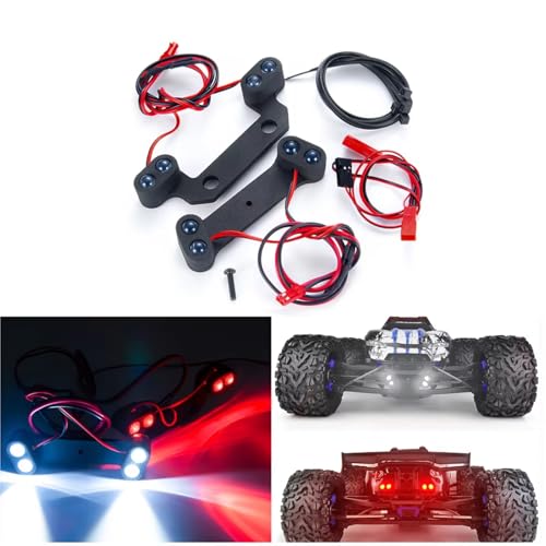 Luces Delanteras y Traseras para E-Revo 2.0 VXL 1/10 Accesorios de Iluminación RC 2