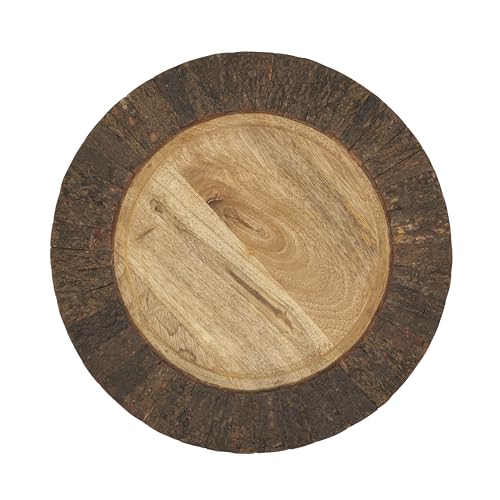 Platos decorativos rústicos SARO LIFESTYLE set 4 miniatura 1