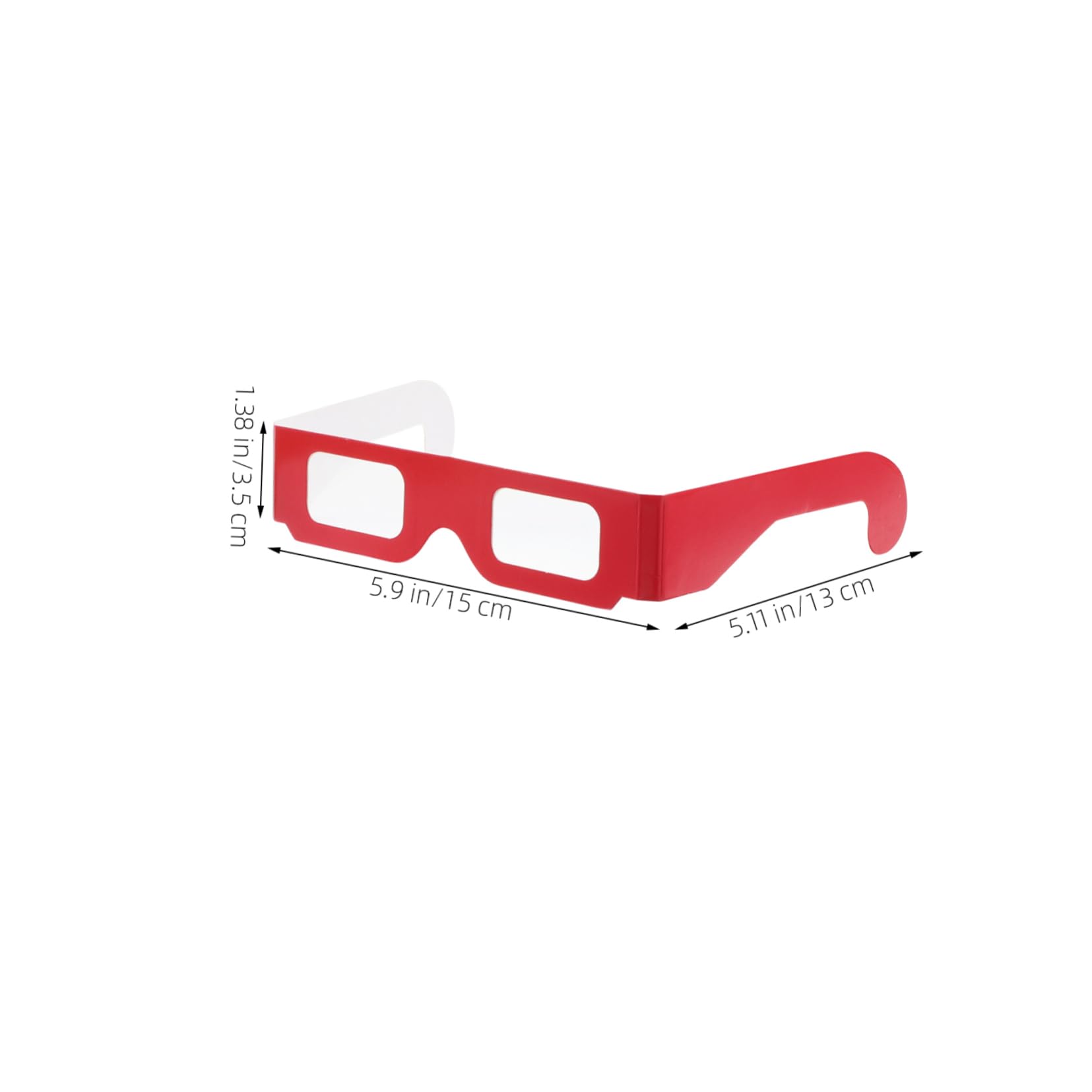 KOMBIUDA Enchanting 3d Visuals Glasses Set Heart Light Glasses Rave Glasses for Parties Classroom Rewards Supplies