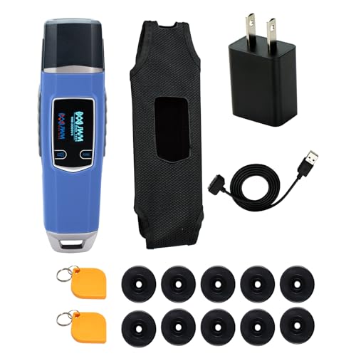 JWM Security Guard Patrol Tour System with Flashlight for Night Patrol, RFID Patrol Wand with Free Cloud Software for Hotels, Medical Care, Schools, Logistics