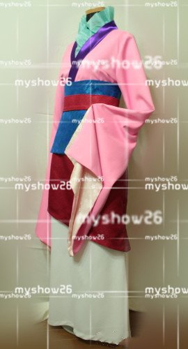 Amazon.co.jp: 海外工場直送!コスプレ ムーラン コスプレ衣装