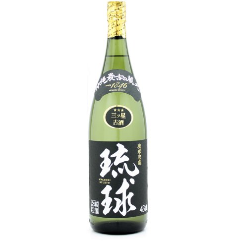 Amazon.co.jp: 泡盛 新里酒造 琉球 43度 1800ml : 食品・飲料・お酒
