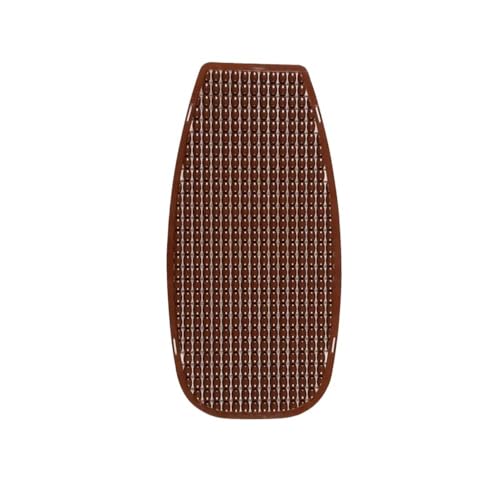 Funda asiento motocicleta impermeable con almohadilla de rejilla antideslizante negra