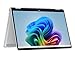 Produktbild HP OmniBook X Flip 2in1 Next Gen AI Laptop | Intel Core Ultra 7 256V | dedizierte NPU für KI | 47 NPU Tops | Copilot+ PC | 14" 3K 2880x1800 OLED Touchscreen | 16GB | 1TB SSD | Win11 | QWERTZ | Silber