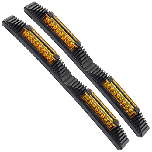 Protections Portières Réfléchissantes AERZETIX - Lot De 2 Pour Protéger Et Customiser Votre Voiture