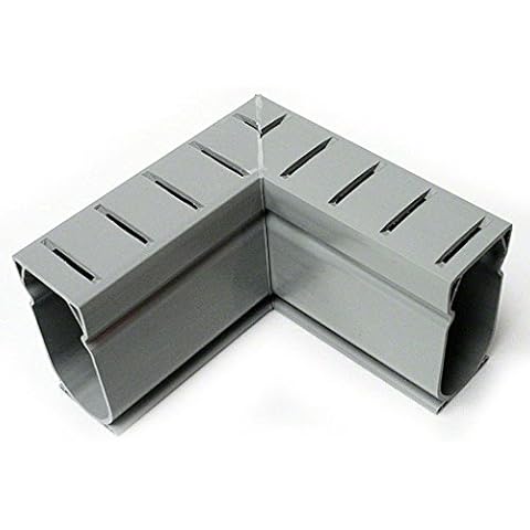 Stegmeier D9G 90 Degree Gray Deck Drain Angle Cover