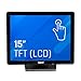 iggual Monitor Táctil de 15" - Compat Aplicaciones TPV- Panel Resistivo 75Hz TFT LCD (4:3)- SO: Wind XP hasta 11,MS-Dos, Linux- VESA 75x75mm- USB-A + VGA+HDMI, 1.024x768 XGA (349x274x69) MTL15C