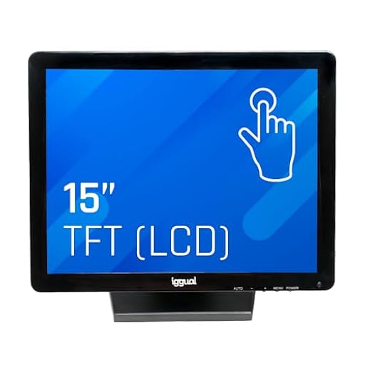 iggual Monitor Táctil de 15" - Compat Aplicaciones TPV- Panel Resistivo 75Hz TFT LCD (4:3)- SO: Wind XP hasta 11,MS-Dos, Linux- VESA 75x75mm- USB-A + VGA+HDMI, 1.024x768 XGA (349x274x69) MTL15C | Ya disponible en tu tienda friki favorita! En mundofriki.es!