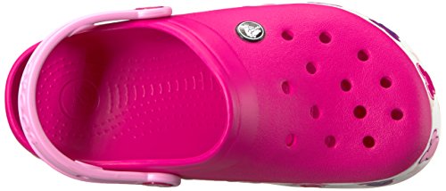 Sandália Crocs Lights Mickey Kids, Criança Unissex, Candy Rosa, 34
