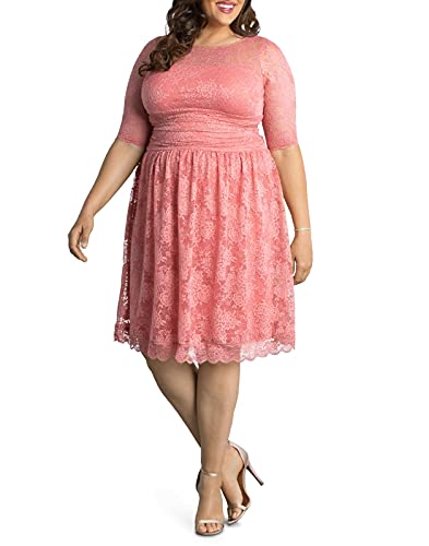 chinese dress ladies Kiyonna Plus Size Amour Lace Wedding Gown main image 1