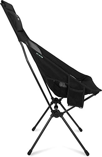 normani Ultralight Folding Camping Chair XXL Camping Chair with Long Backrest and Cushion Outdoor Chair Beach Chair Travel Chair Folding Chair Fishing Chair - Load Capacity 150 kg (330 lbs) - Image 5