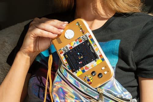 Image of My Arcade Pac-Man Pocket Player Max: Pac-Man Retro Gaming, Rechargeable Battery, 4 Classic Games in 1, Arcade Game