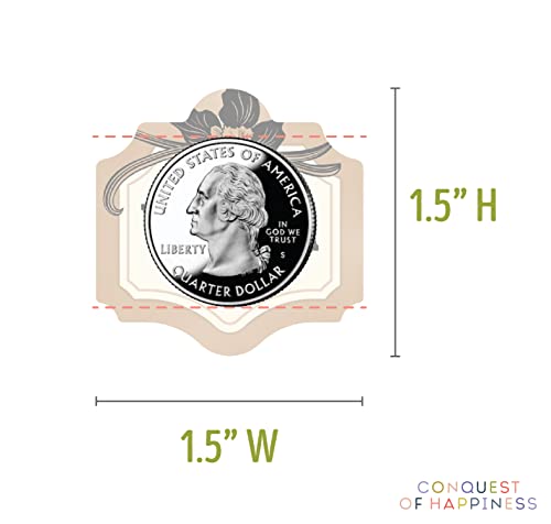 Vanilla Sugar Label For 1 Oz Boston Round Bottles And Larger - Handmade By Conquest Of Happiness | Pack Of 18 #TOP1