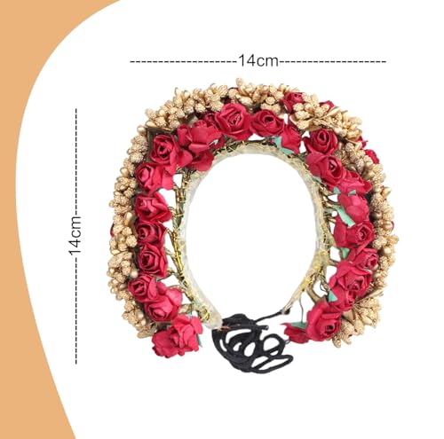 Image of Majik Bun Decoration Hair Gajra For Women And Girls Wedding, Party Hair Decoration Hair Accessories (M2)