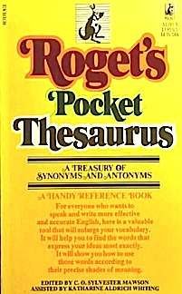 Roget's Pocket Thesaurus (Based On Roget's Inte... B005F65COS Book Cover