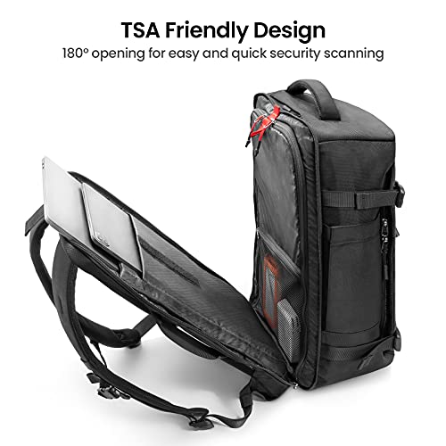 Tomtoc A82-F01D Travel Backpack 40L, Tsa Friendly Flight Approved Carry-On Luggage Hand Backpack thumb #2