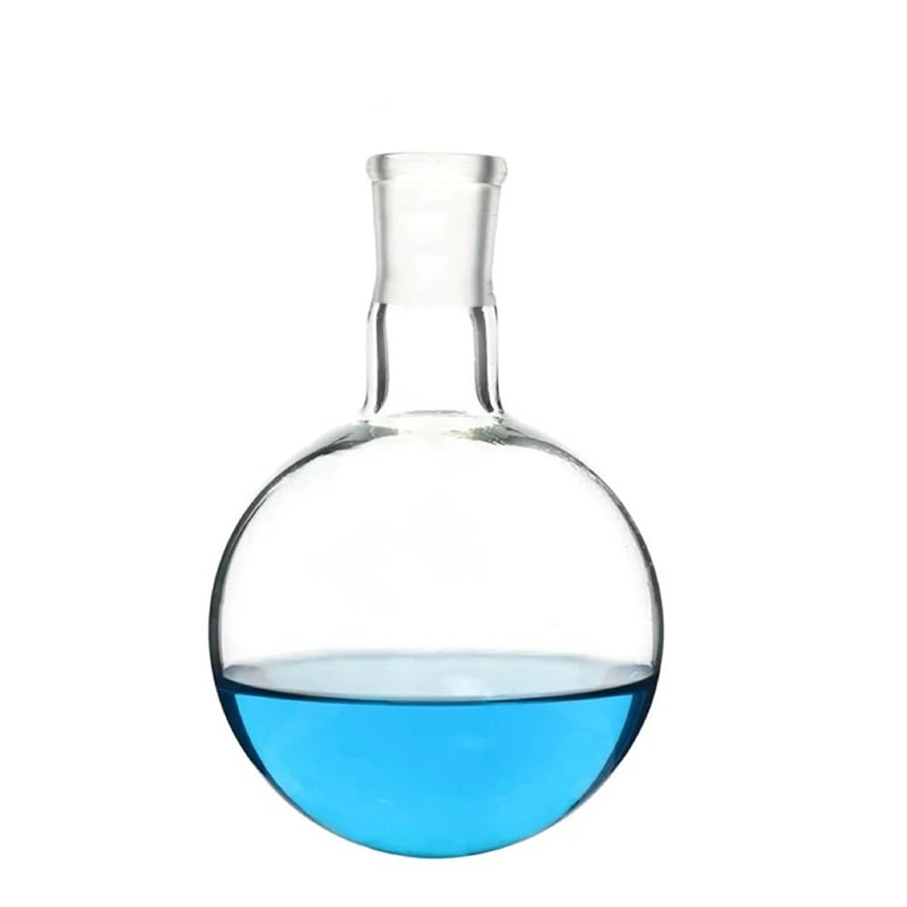 Instrumentos y Equipos de Laboratorio Kit de cristalería de laboratorio de 500 ml y 1000 ml, aparato de destilación de vidrio, 24/29 de laboratorio(500ml)
