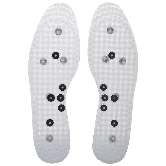 ACUWORLDACUWORLD Acupressure Sole For Shoes| Acupuncture Sole For shoes For Men and Women| Manual Magnetic and Acupressure Shoe For Foot Massage, Blood Circulation And Pain Relief (1 Pair)