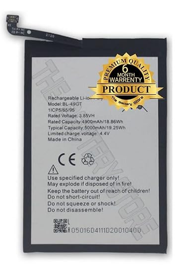 Image of Original BL-49GT Battery Tecno Camon 17 /CG6 /CG7 4900 / Battery 6 Months warrenty*** (CAR208)