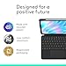 Logitech Combo Touch iPad Air 11 inch Case M2 (2024), iPad M3 & Air (4th & 5th gen - 2020, 2022) Keyboard Case with Kickstand - Midnight Black